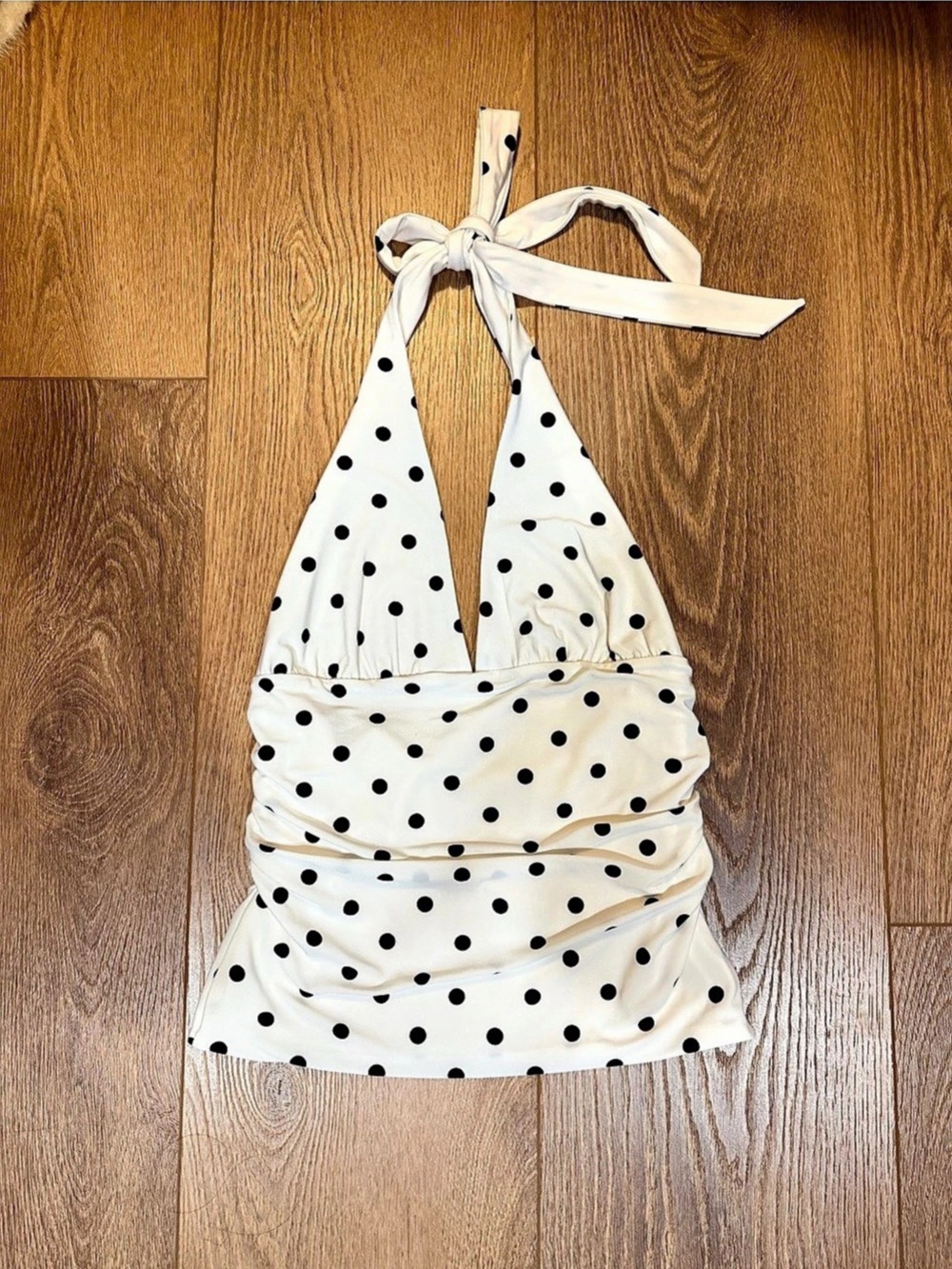 Like New - Wilfred Polkadot Halter Top